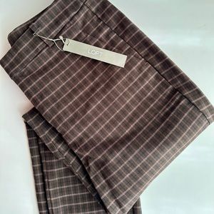 Plaid High Waist Skinny  Skinny Pants Loft 6